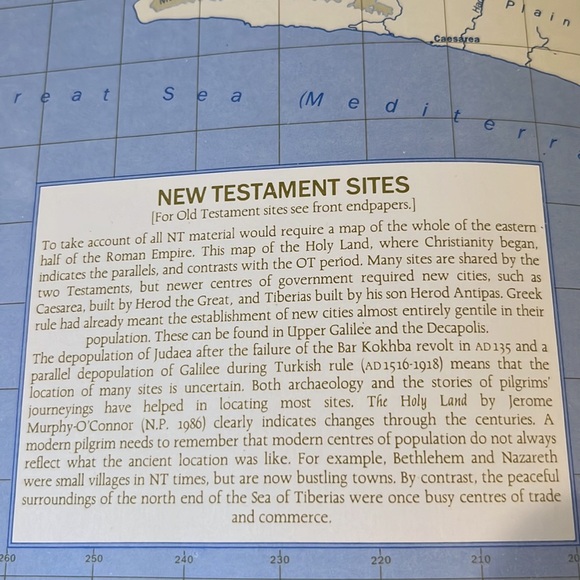 The Harper Concise Atlas Of The Bible HC/DJ Book EXC - Picture 16 of 16